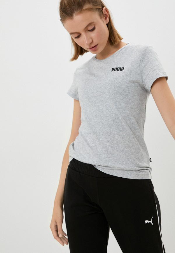женская спортивные футболка puma, серая
