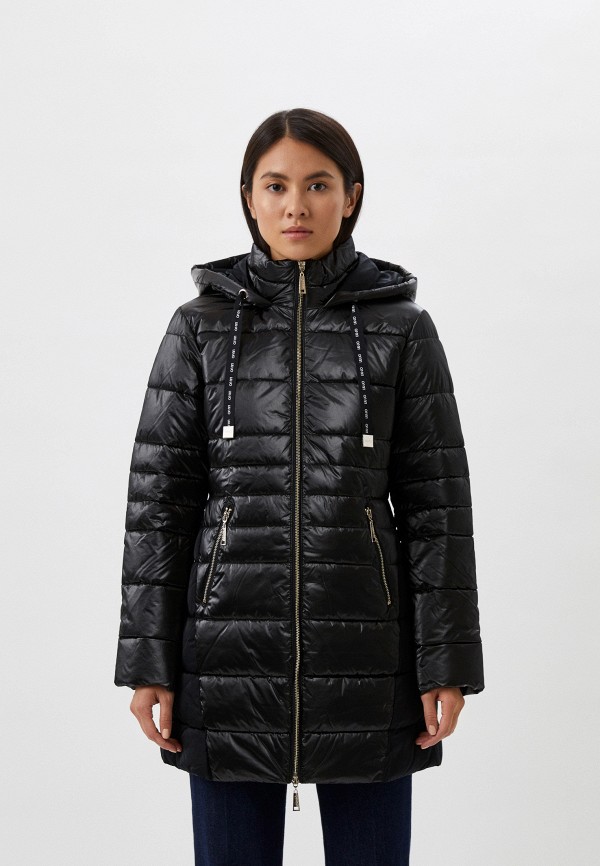 женская утепленные куртка liu jo sport, черная