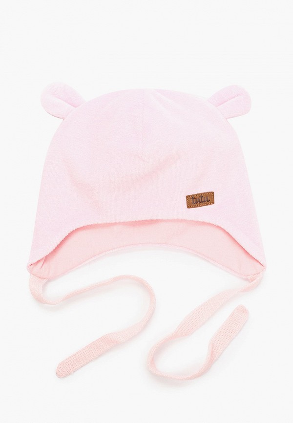 шапка tutu малыши, розовая