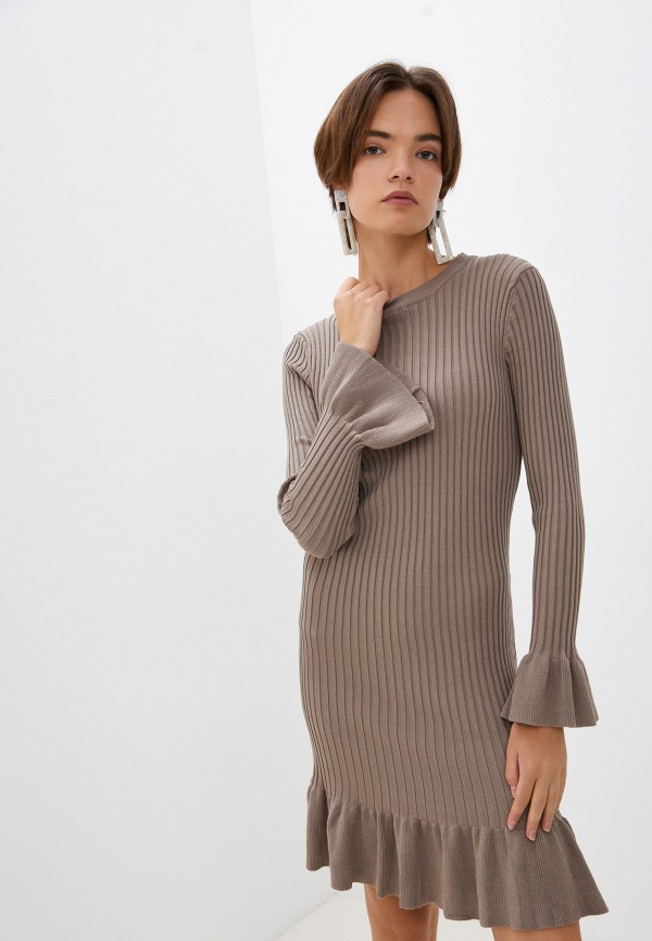 женское платье-свитеры lakressi, бежевое