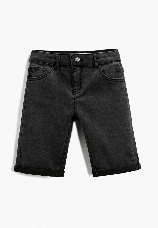 джинсовые шорты koton для мальчика, серые