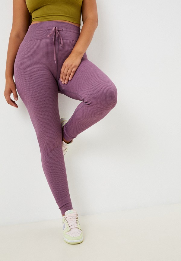 женские спортивные брюки victoria’s secret pink, фиолетовые