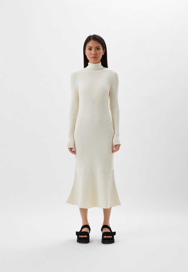 женское платье-свитеры twinset milano, белое