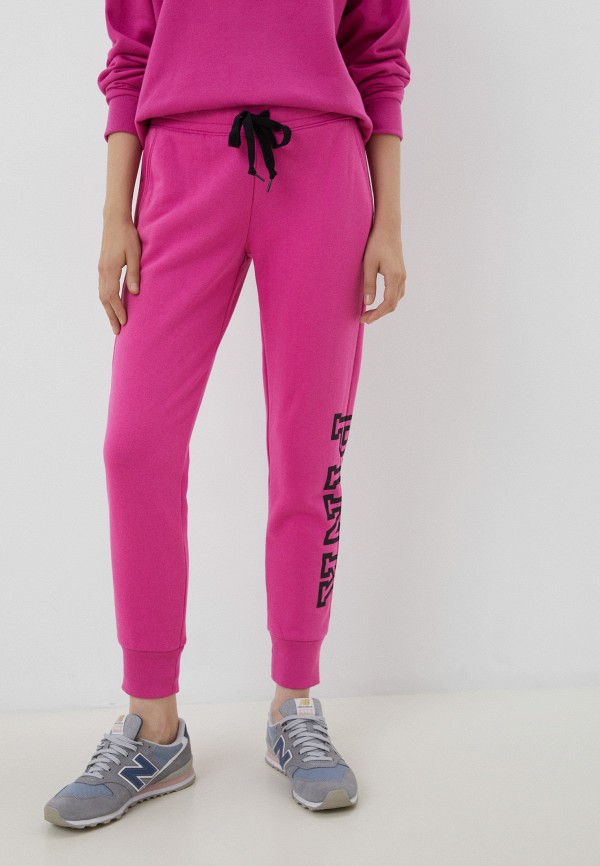 женские спортивные брюки victoria’s secret pink, фуксия