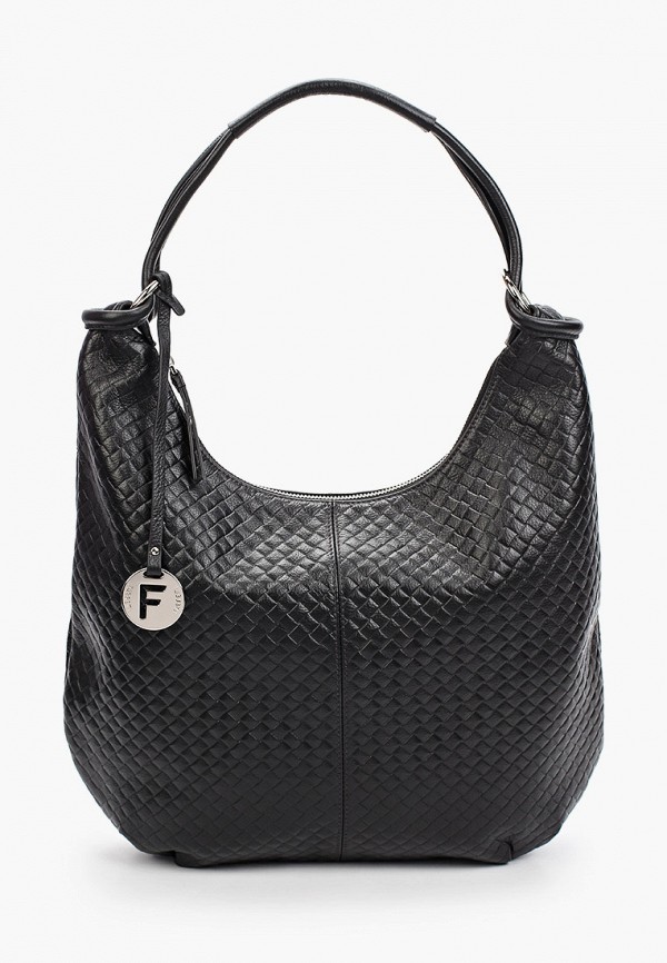 женская сумка с ручками fabretti, черная