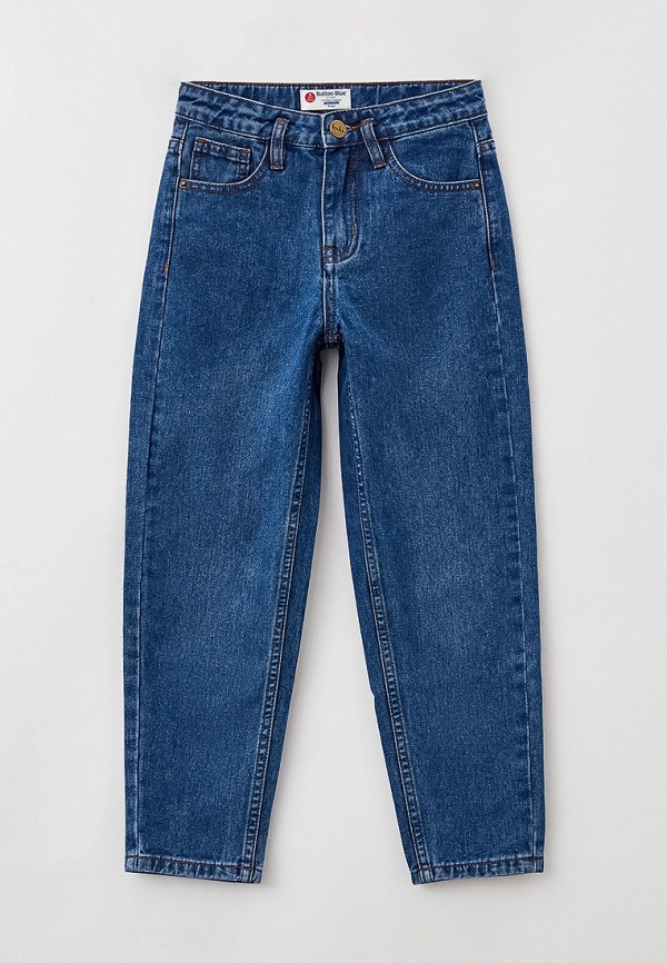 джинсы button blue для девочки, синие