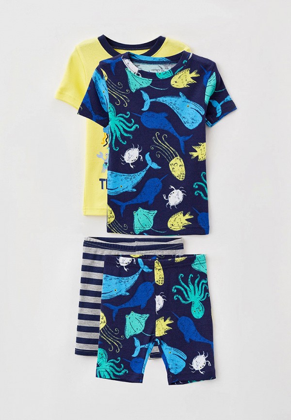 пижама carter’s для мальчика, разноцветная