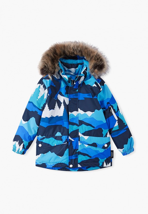 утепленные куртка lassie by reima для мальчика, синяя