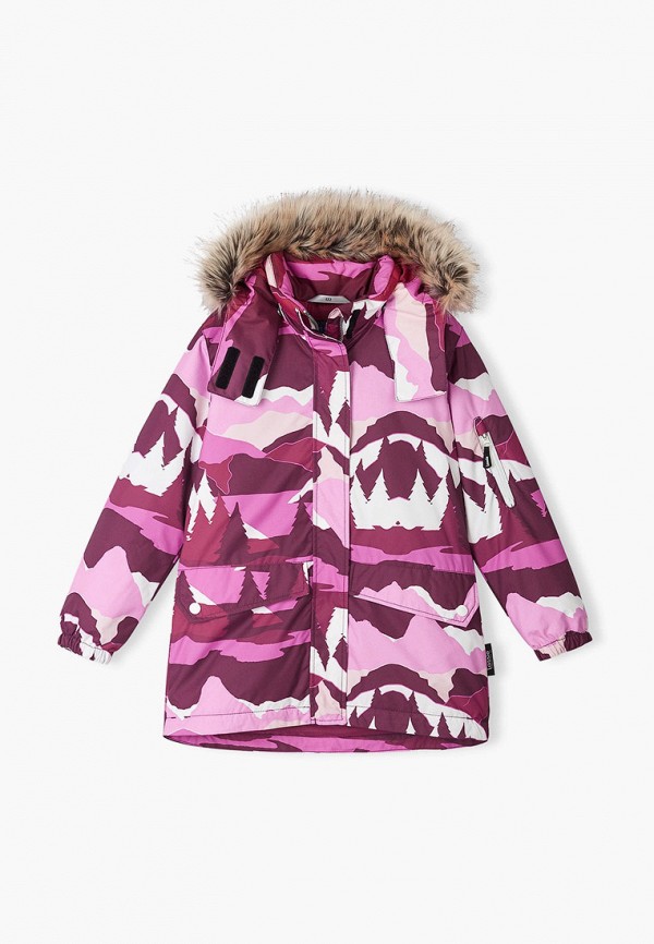 утепленные куртка lassie by reima для девочки, фуксия