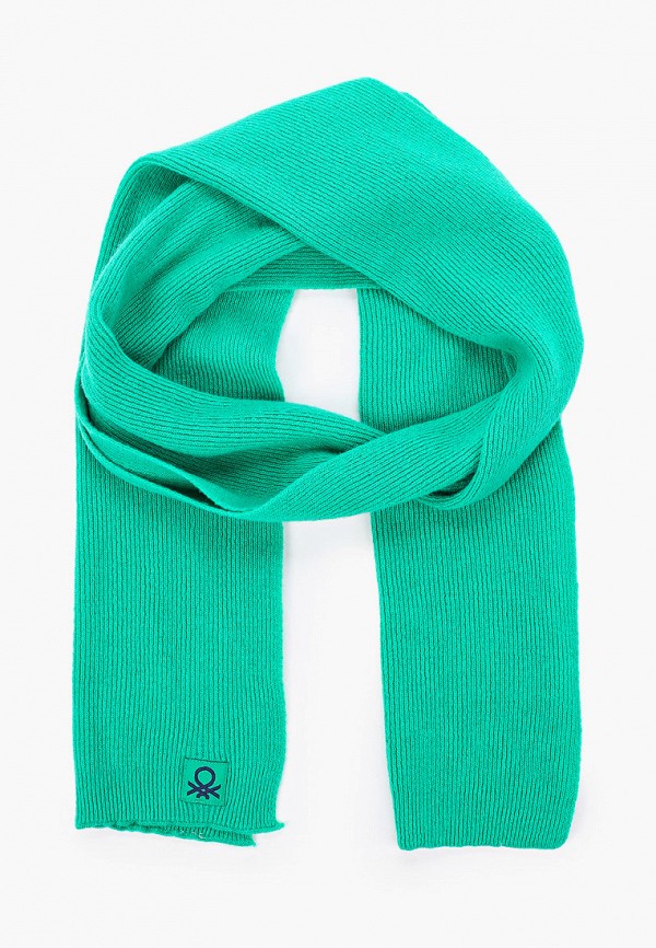 шарф united colors of benetton для мальчика, зеленый