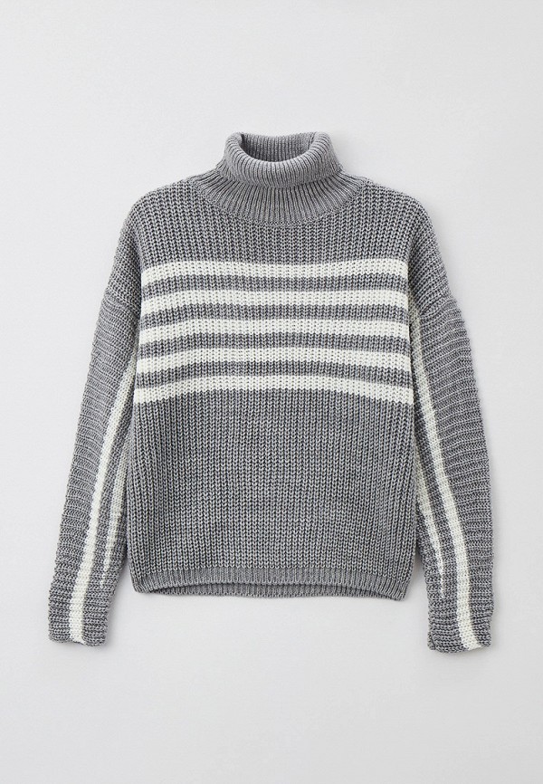 свитер dali для девочки, серый