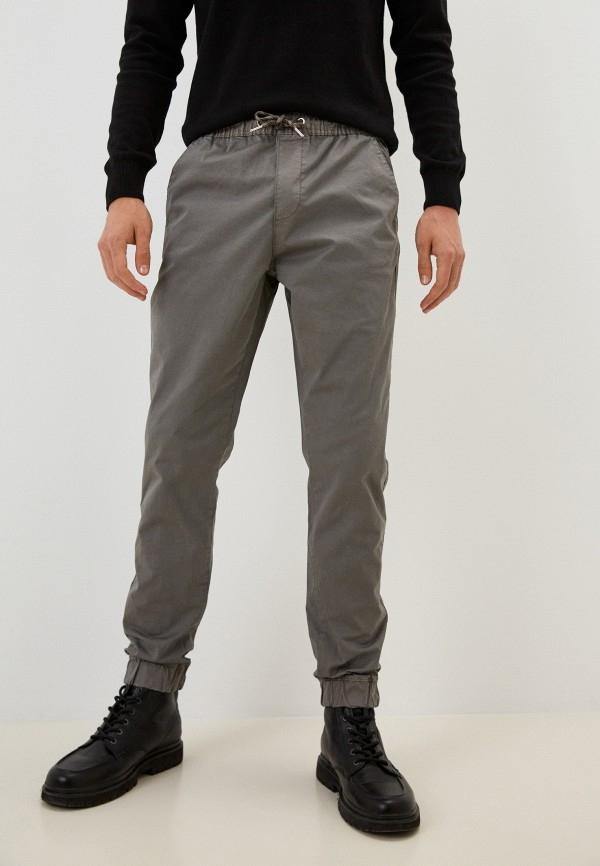 мужские брюки джоггеры blend, серые