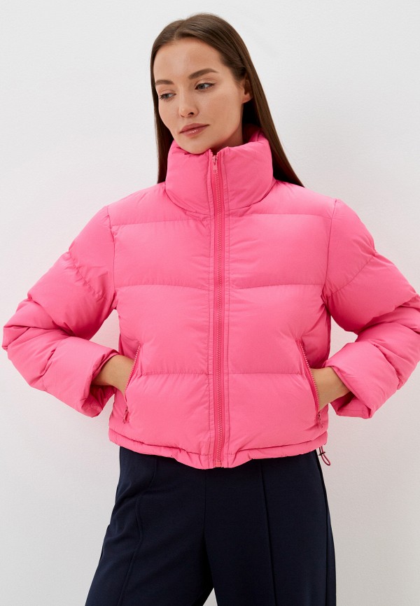 женская утепленные куртка lakressi, розовая