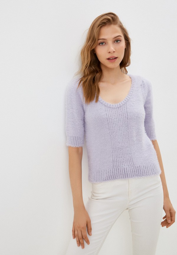 женский пуловер koton, фиолетовый