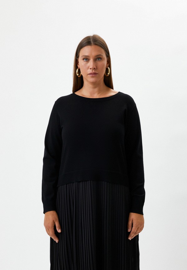 женское платье-свитеры elena miro, черное