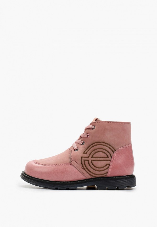 ботинки elegami для девочки, розовые