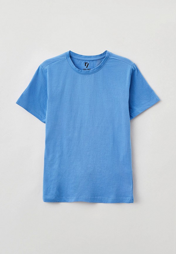 футболка с коротким рукавом reporter young для мальчика, голубая