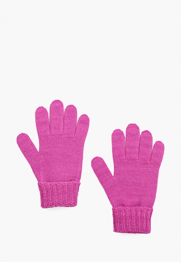 перчатки united colors of benetton для девочки, фиолетовые