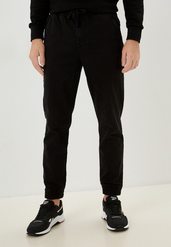 мужские брюки джоггеры springfield, черные