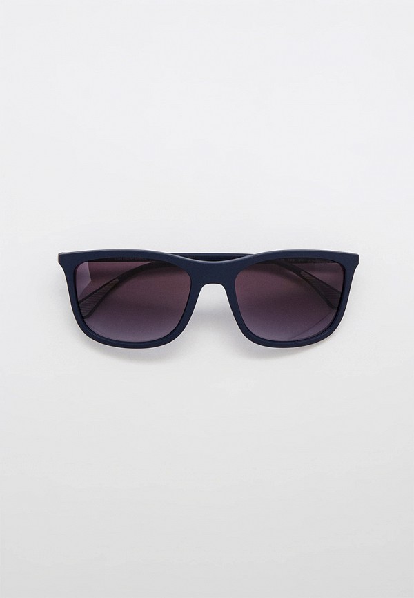 мужские квадратные солнцезащитные очки emporio armani, синие