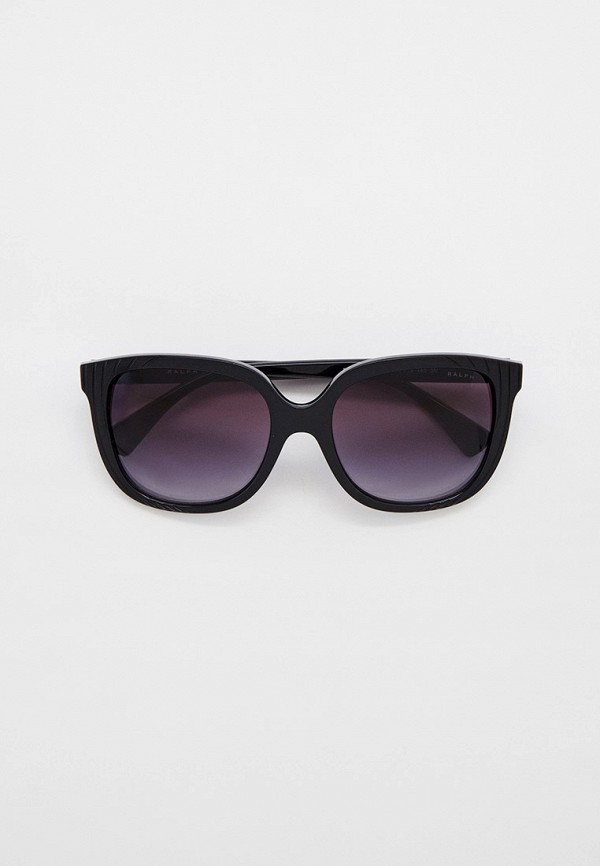 женские квадратные солнцезащитные очки ralph ralph lauren, черные