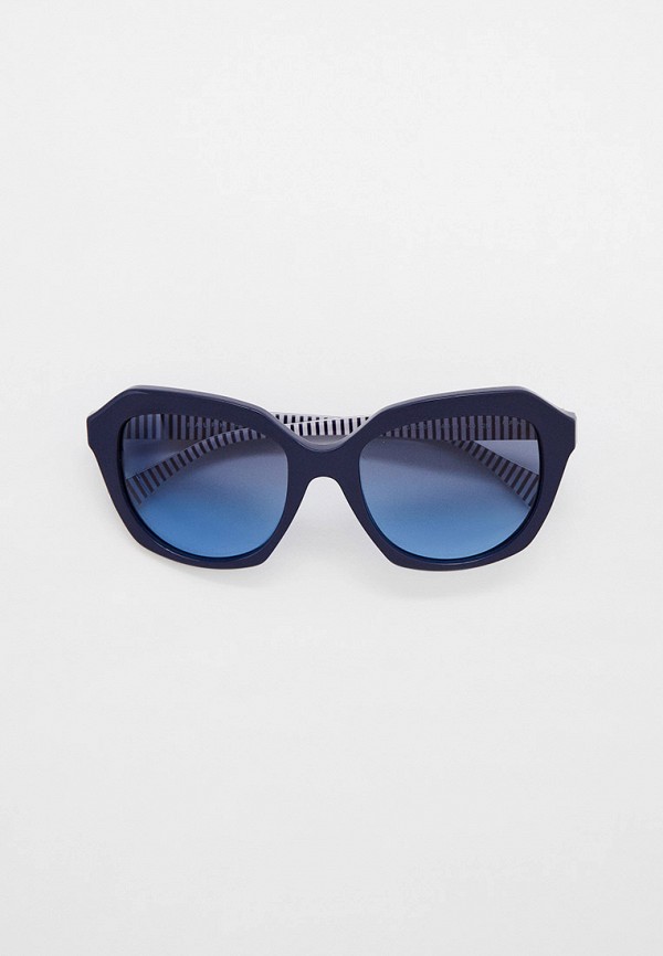 женские квадратные солнцезащитные очки ralph ralph lauren, синие
