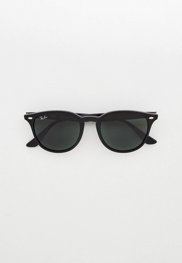 женские круглые солнцезащитные очки ray ban, черные
