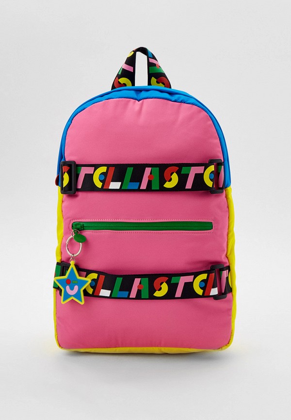 рюкзак stella mccartney для девочки, розовый