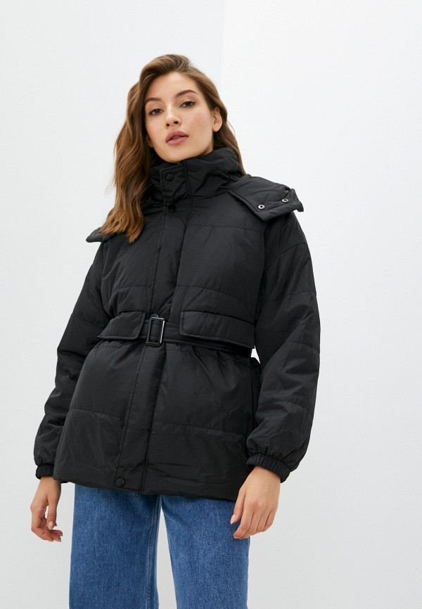 женская утепленные куртка fragarika, черная