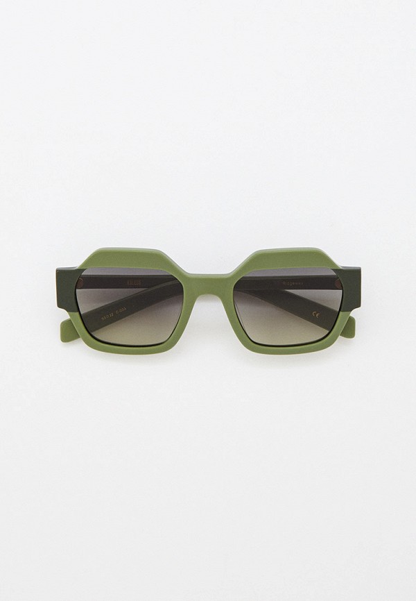 женские солнцезащитные очки kaleos, зеленые