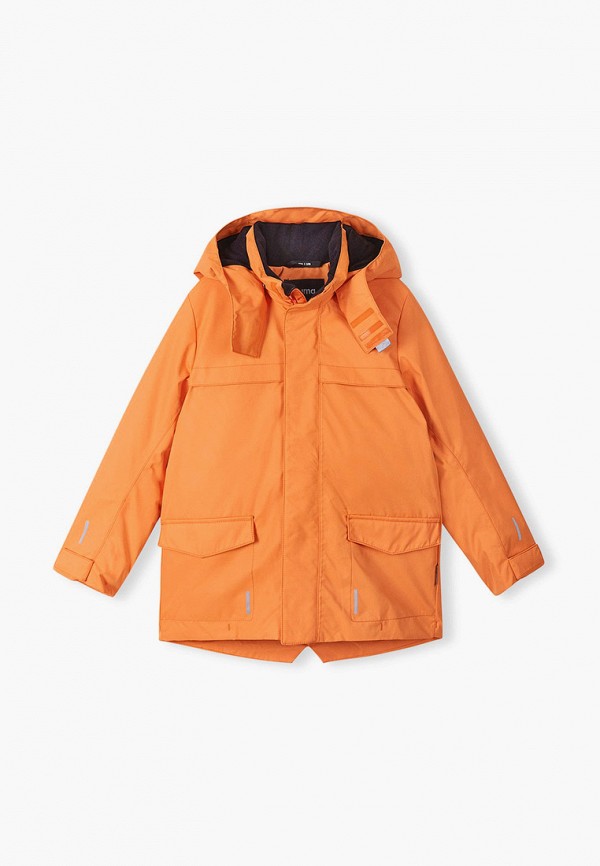 утепленные куртка reima малыши, оранжевая