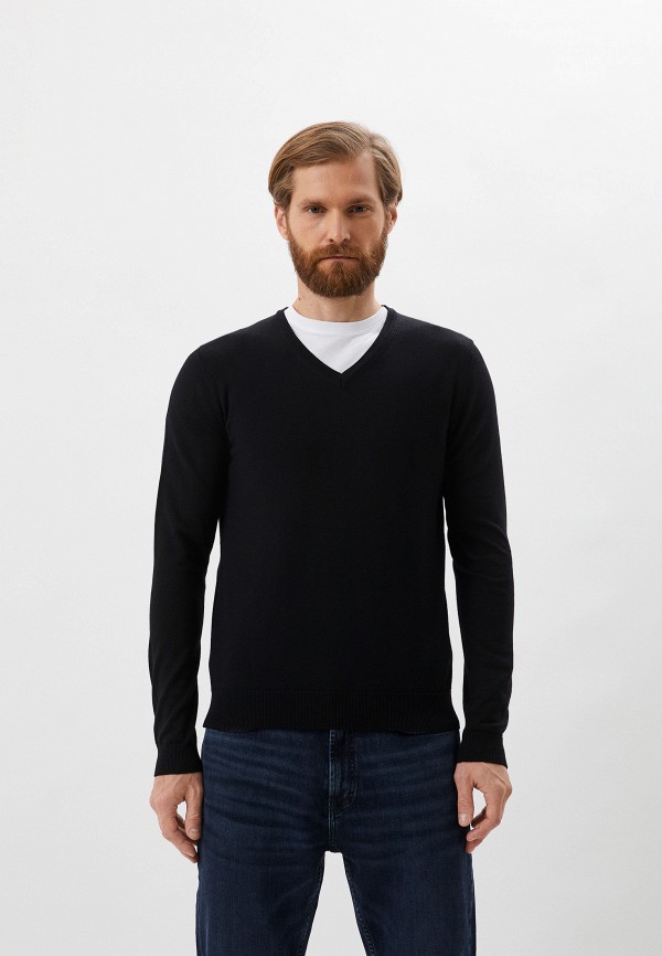 мужской пуловер hugo, черный
