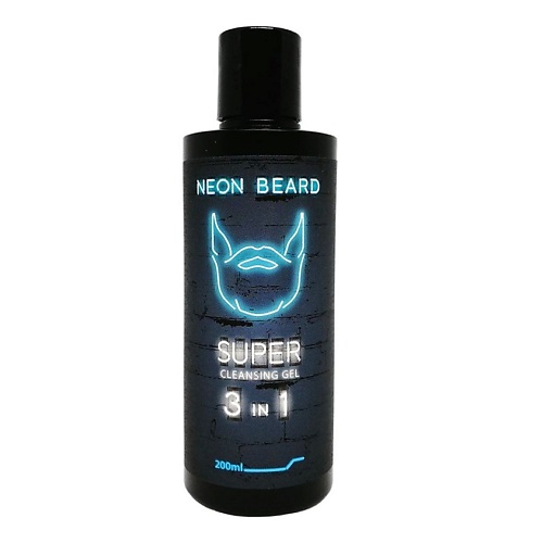 мужская гель для умывания neon beard