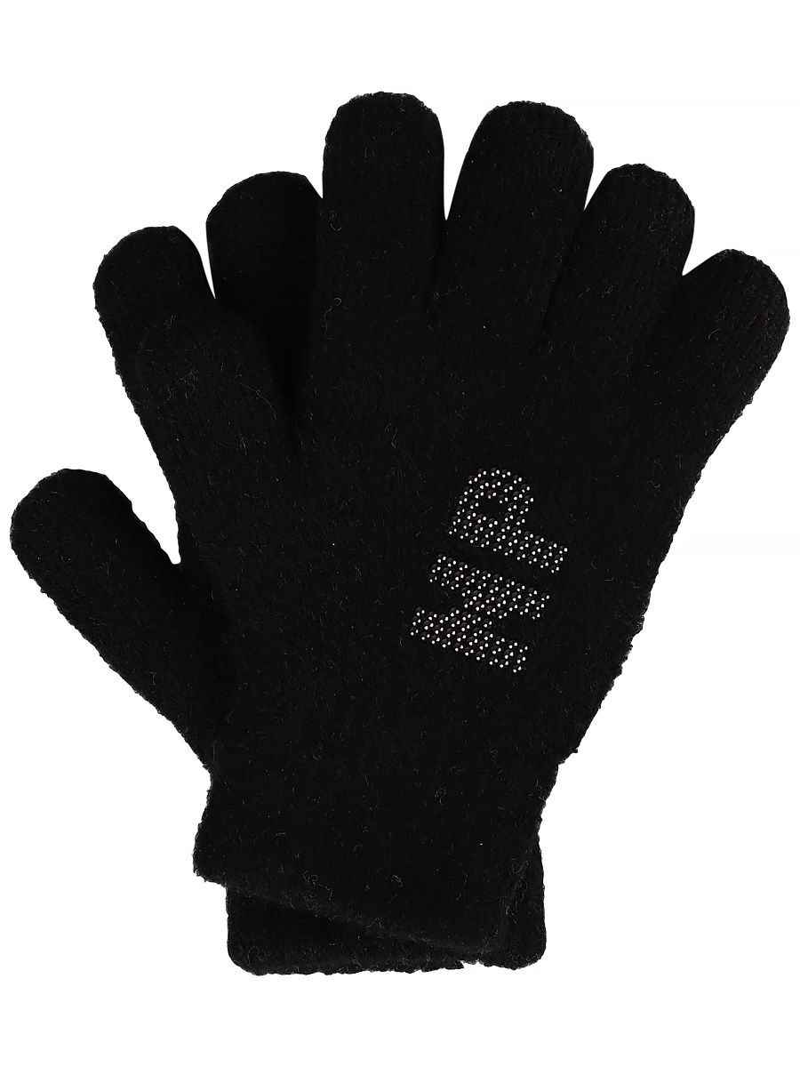 перчатки noble people для девочки, черные