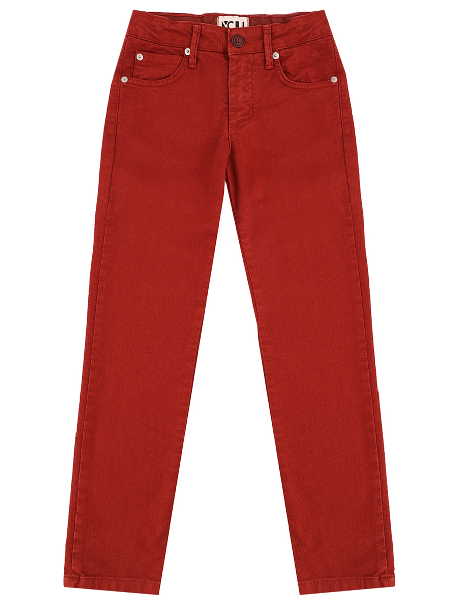 брюки y-clu’ для девочки, красные