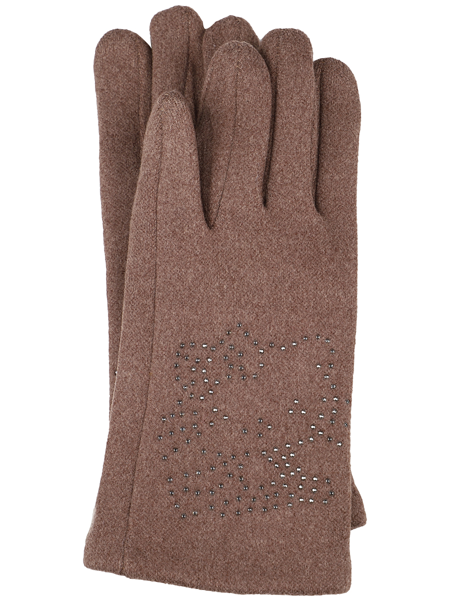перчатки laddobbo для девочки, коричневые