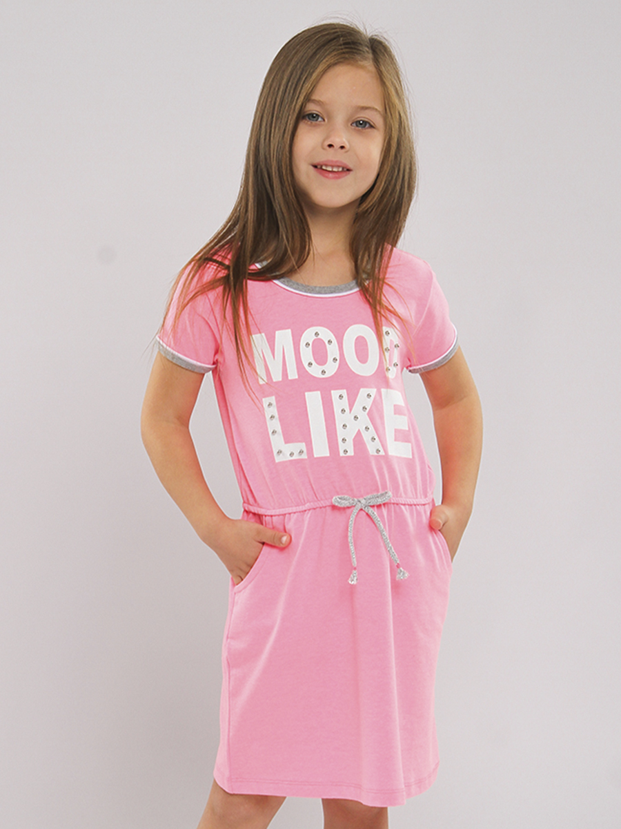 платье laddobbo для девочки, розовое