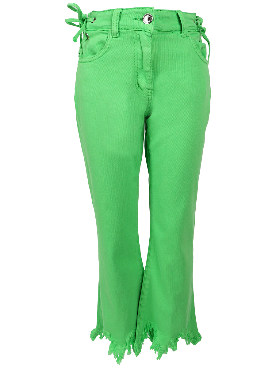 джинсы to be too для девочки, зеленые