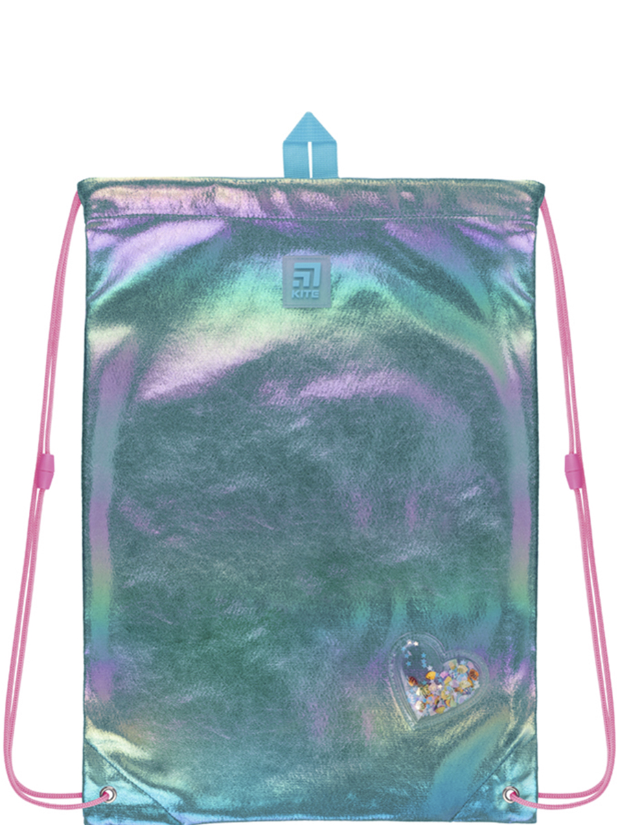 мешок для обуви kite для девочки, разноцветные