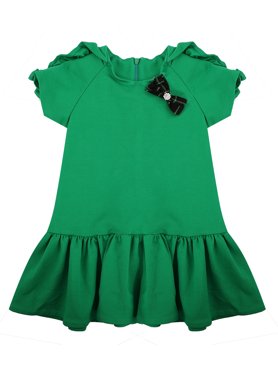 платье y-clu’ для девочки, зеленое