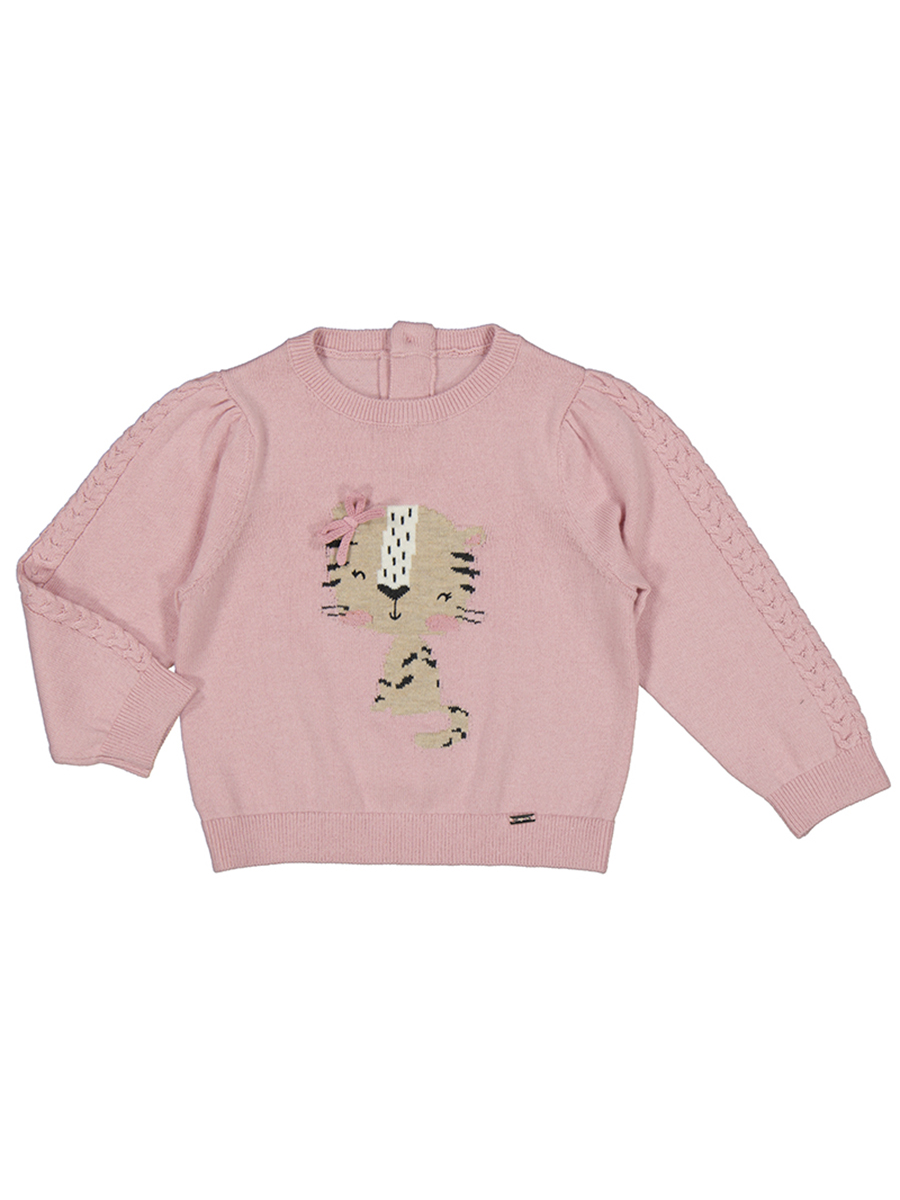 свитер mayoral для девочки, розовый