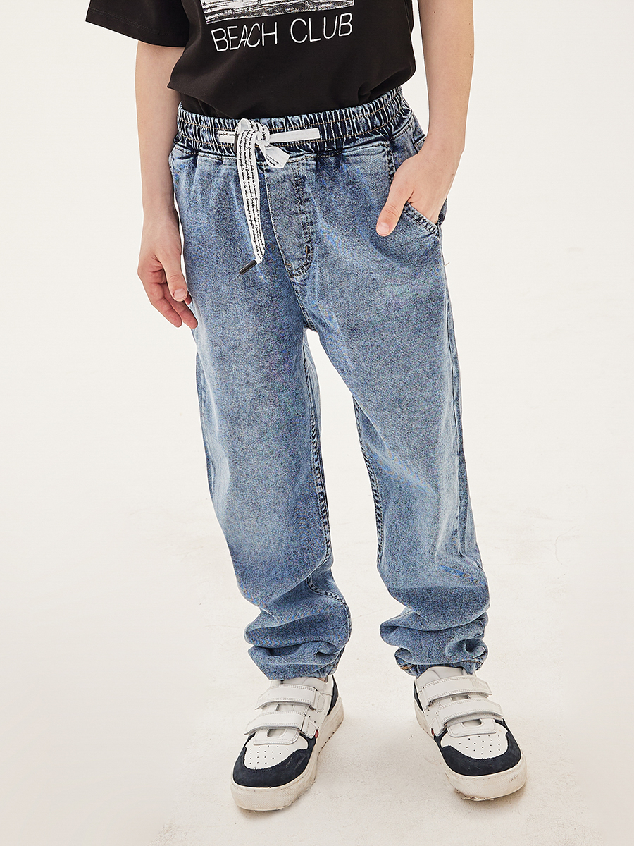 джинсы laddobbo для мальчика, голубые