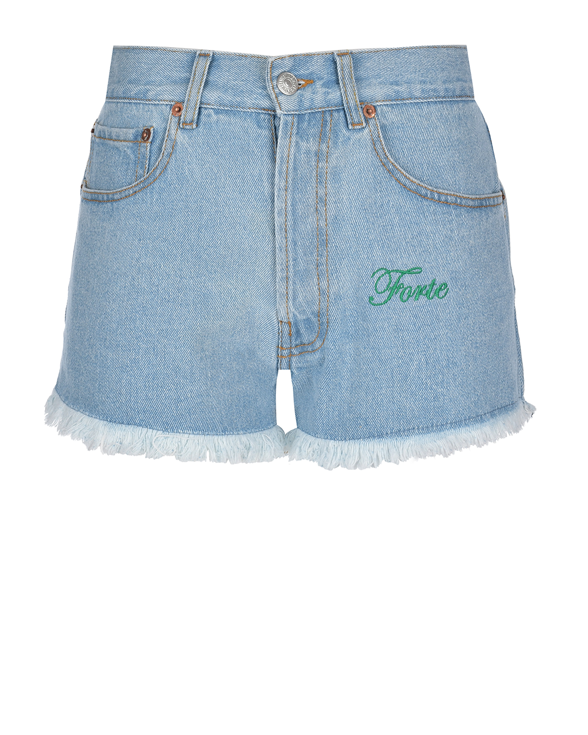 женские джинсовые шорты forte dei marmi couture