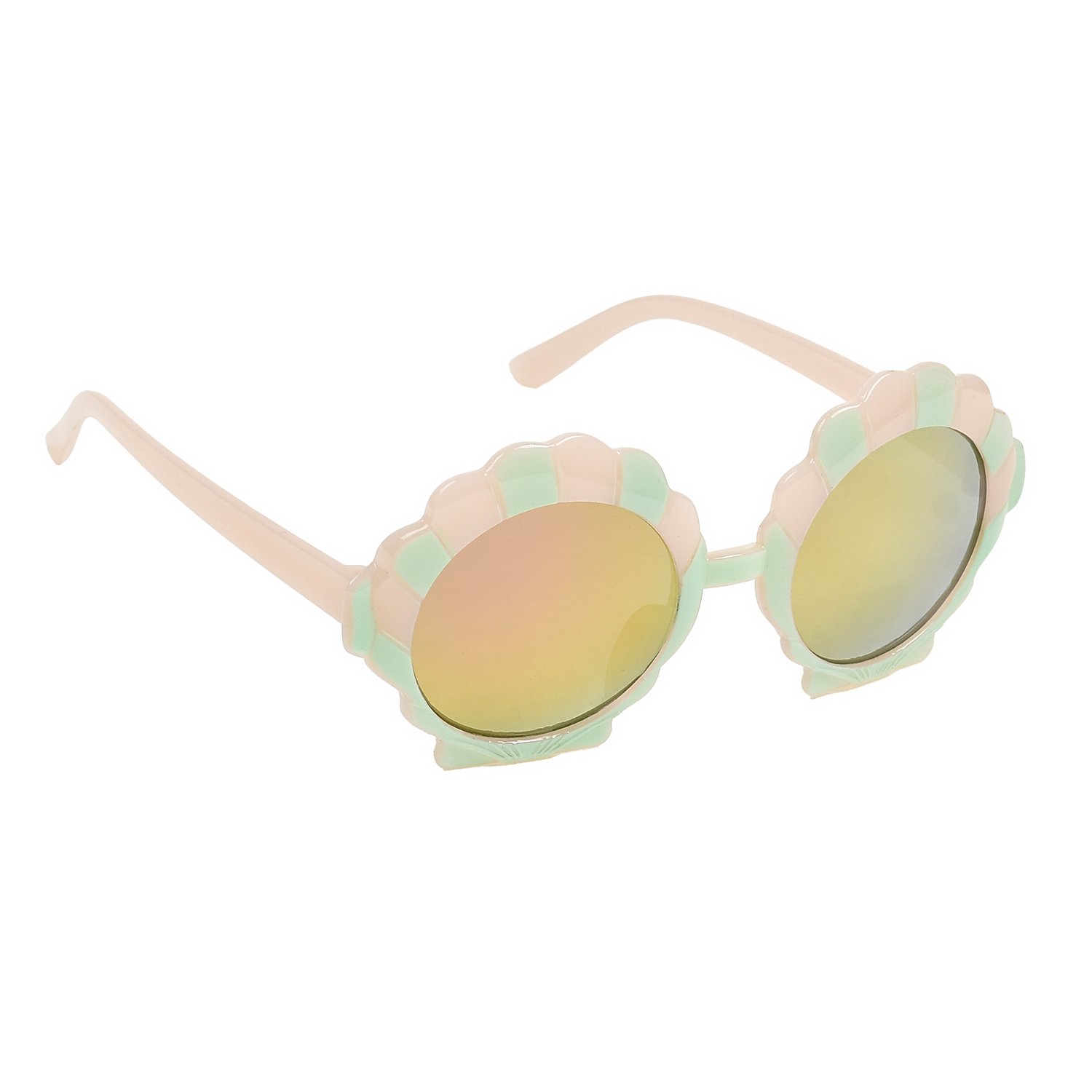 круглые солнцезащитные очки molo для девочки