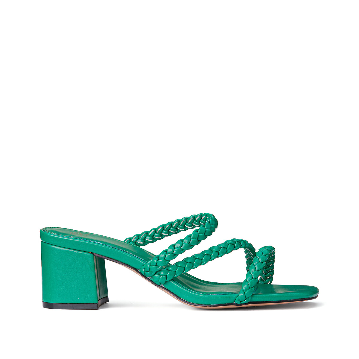 женские туфли laredoute, зеленые