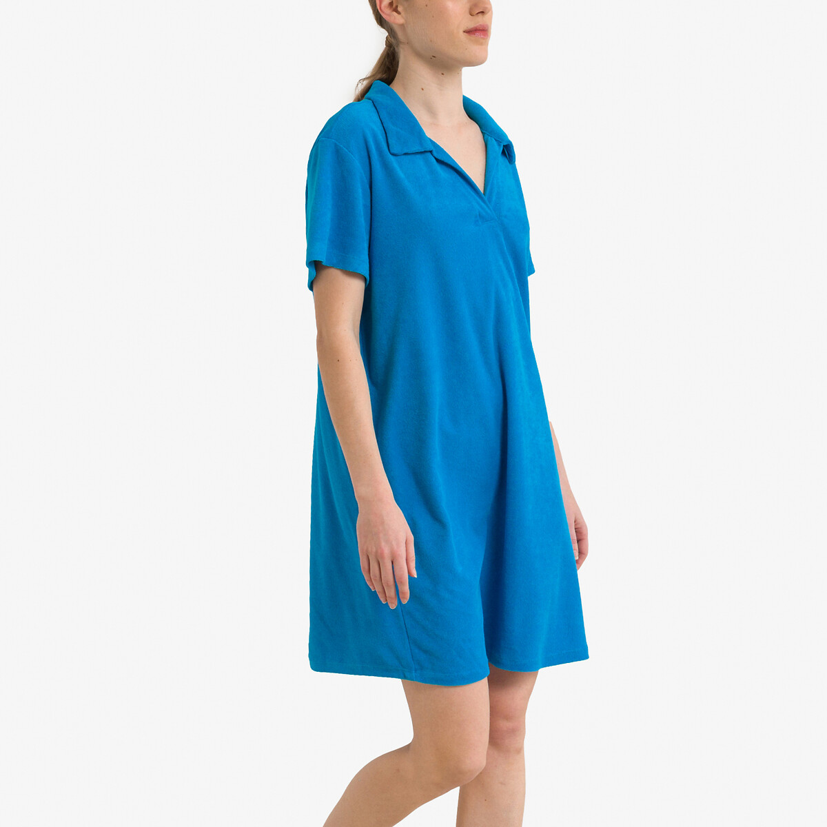 женское платье-рубашки laredoute, синее