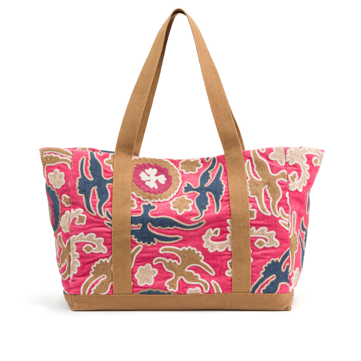 женская сумка-шоперы laredoute, розовая