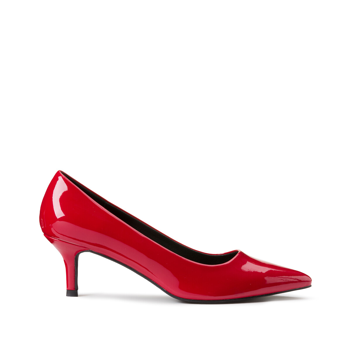 женские туфли-лодочки laredoute, красные