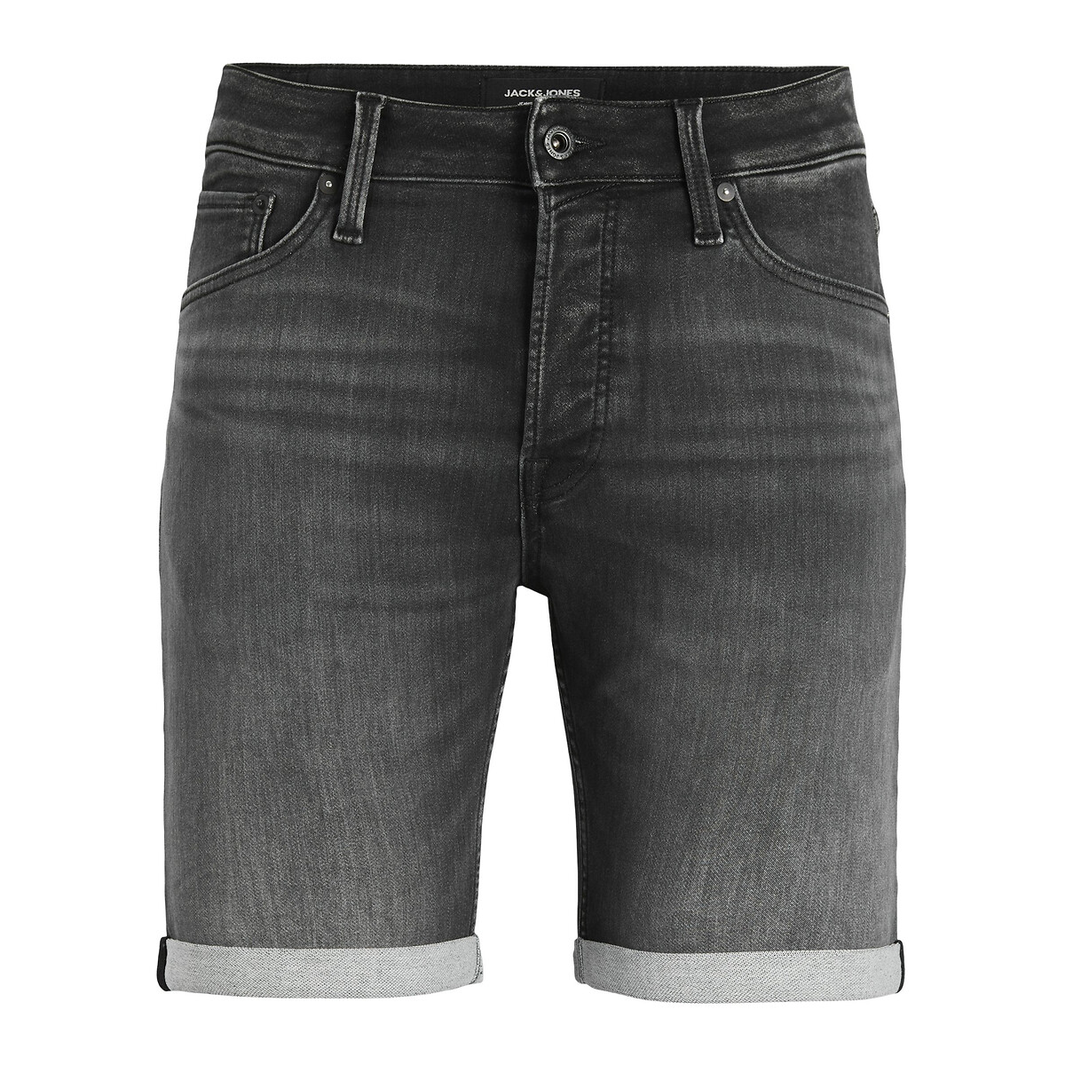 мужские джинсовые шорты laredoute, черные