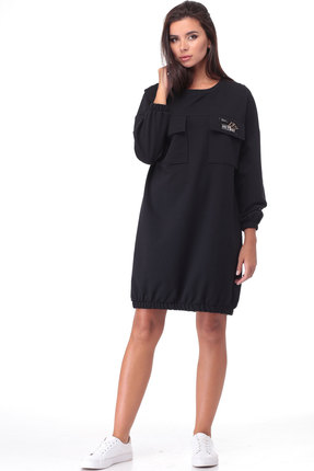 женское спортивные платье tawifa, черное